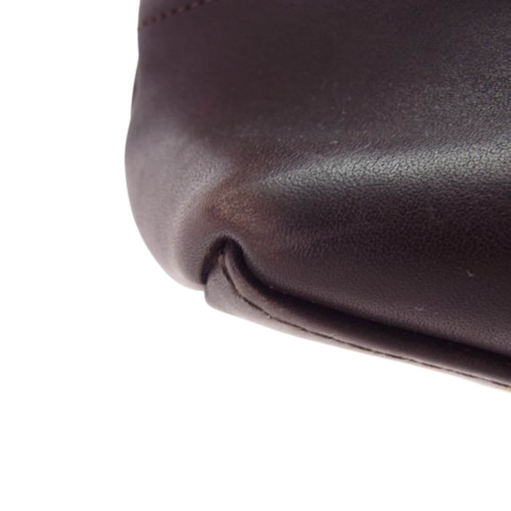 Five Woods ファイブウッズ PLATEAU プラトウ TENACE オリジナルオイルドレザー トート バッグ ダークブラウン系【中古】