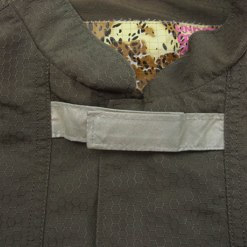 UNDERCOVER アンダーカバー 00SS ベルクロ チャイナ ジャケット カーキ系【中古】