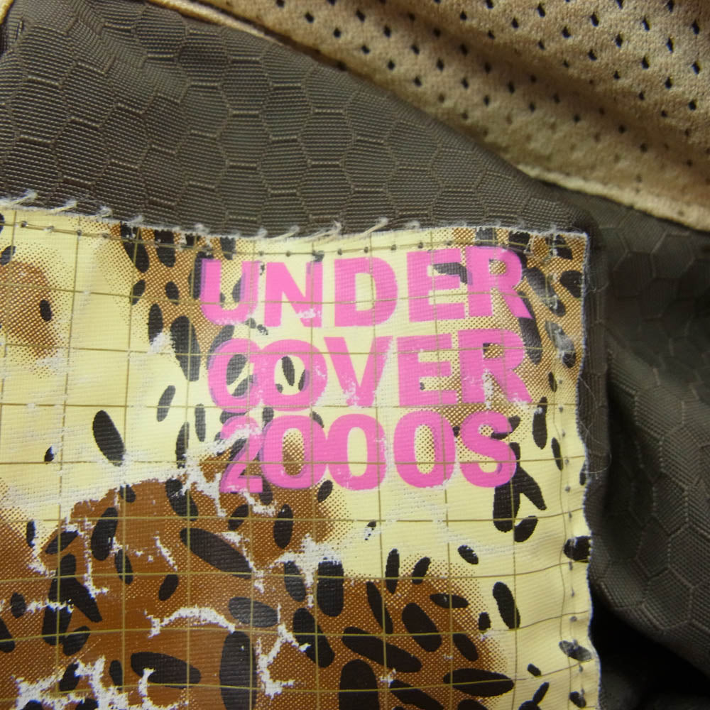 UNDERCOVER アンダーカバー 00SS ベルクロ チャイナ ジャケット カーキ系【中古】