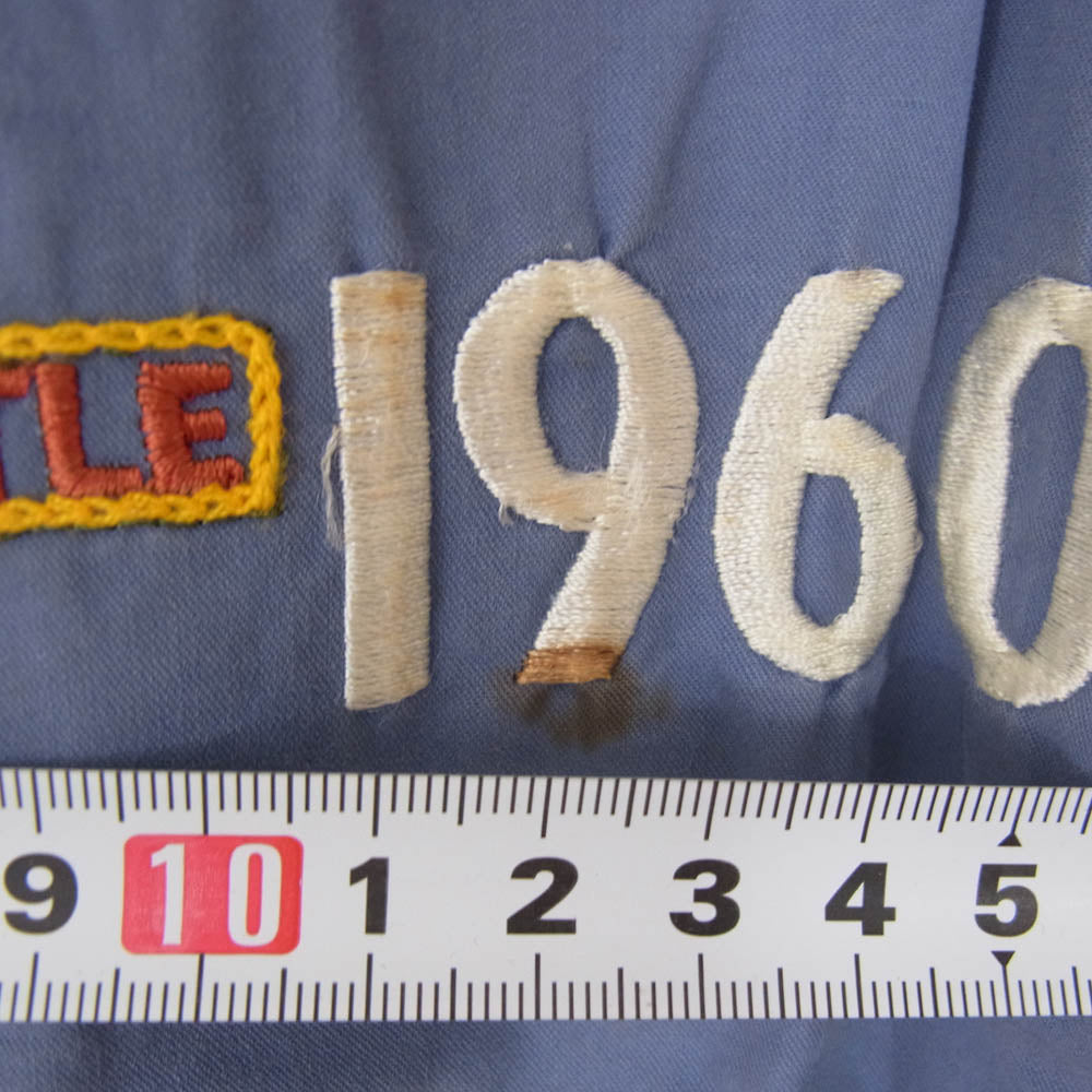 SUGAR CANE シュガーケーン 311-M14022 刺繍 フルジップ ベトナム ジャケット ブルー系 38【中古】