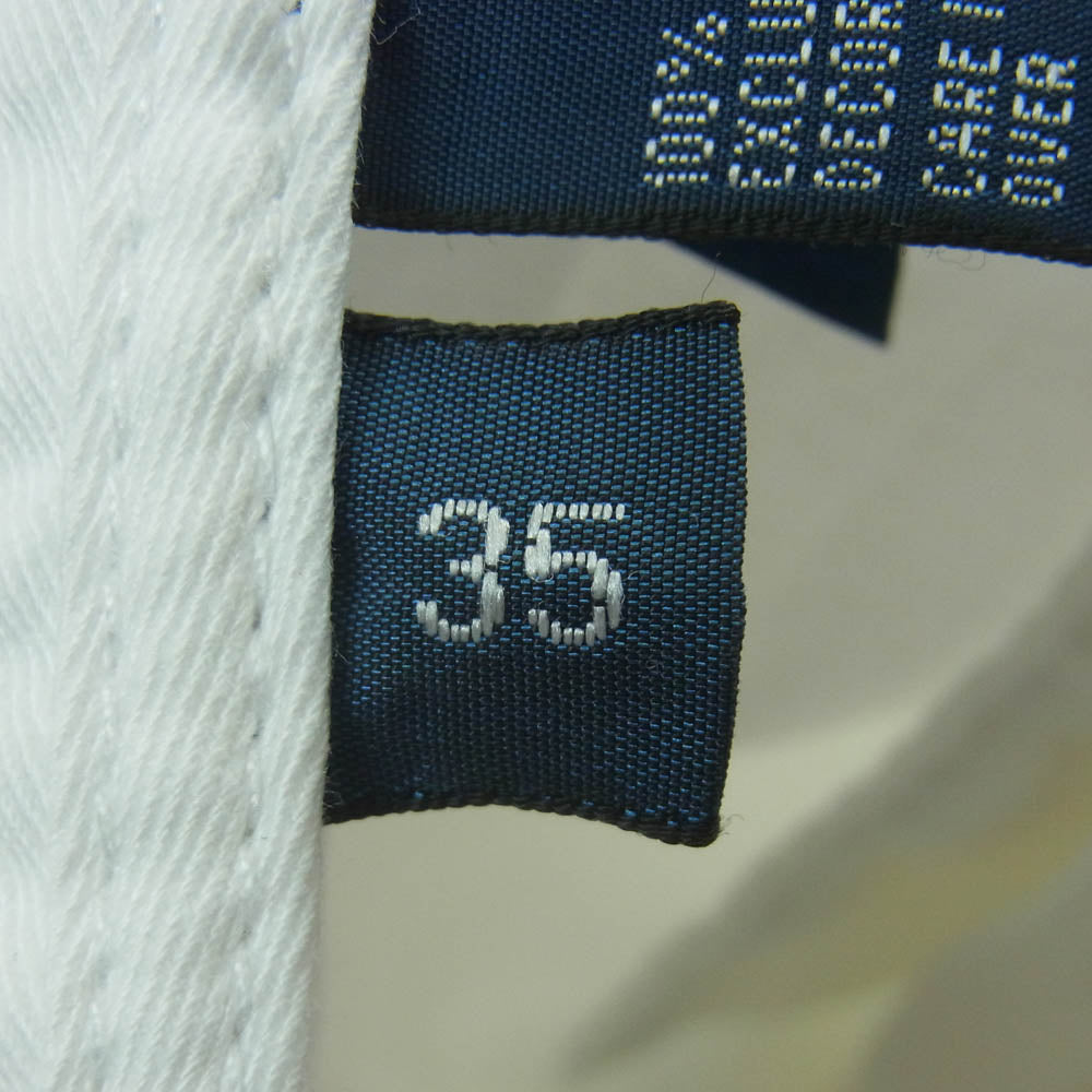 POLO RALPH LAUREN ポロ・ラルフローレン ショーツ ハーフ ショート パンツ コットン 中国製 ホワイト系 35【中古】