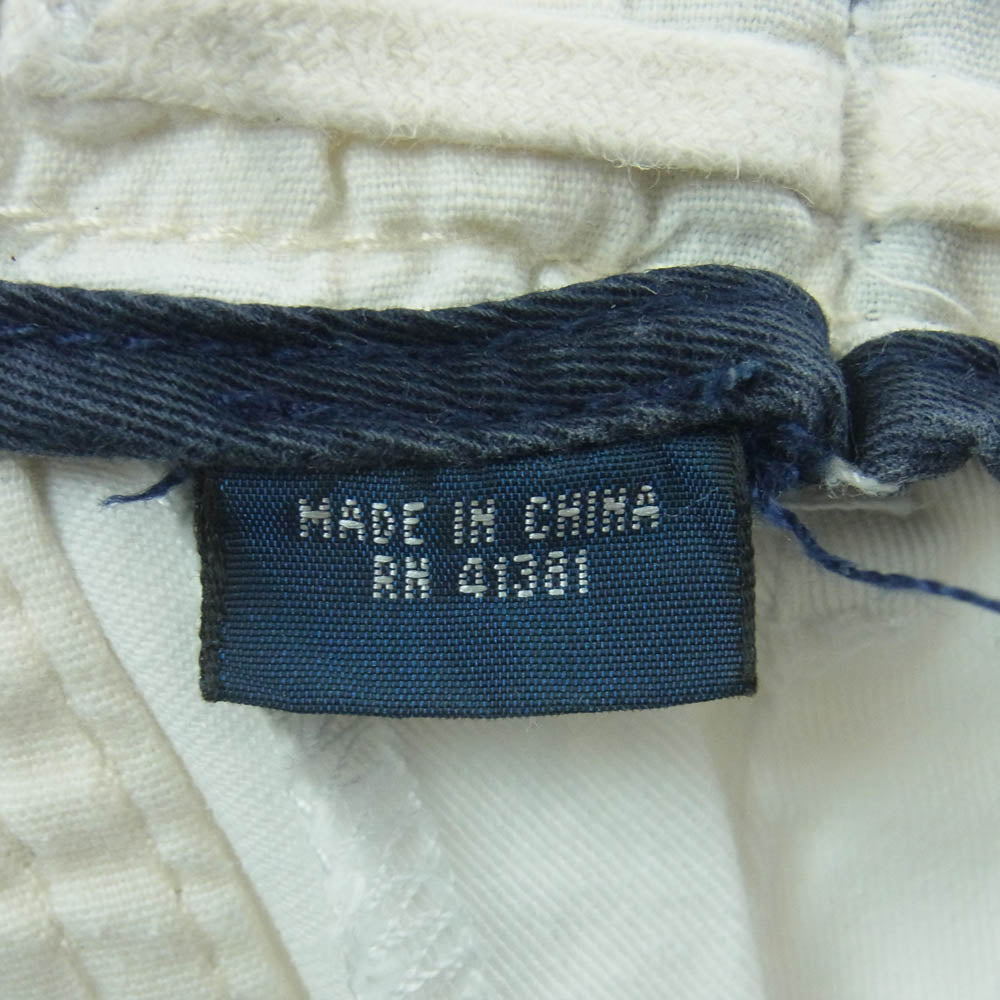 POLO RALPH LAUREN ポロ・ラルフローレン ショーツ ハーフ ショート パンツ コットン 中国製 ホワイト系 35【中古】