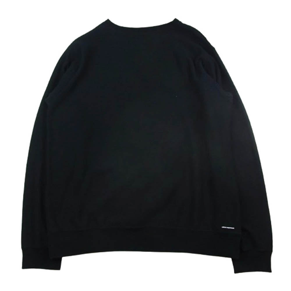 uniform experiment ユニフォームエクスペリメント GOTHIC LOGO CREWNECK SWEAT ゴシックロゴ クルーネック スウェット ブラック系 4【中古】