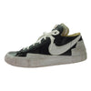 NIKE ナイキ DM6443-001 × sacai サカイ Blazer Low Black Patent Leather ブレーザー ロー パテント スニーカー ブラック系 26.5cm【中古】
