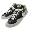 NIKE ナイキ DM6443-001 × sacai サカイ Blazer Low Black Patent Leather ブレーザー ロー パテント スニーカー ブラック系 26.5cm【中古】
