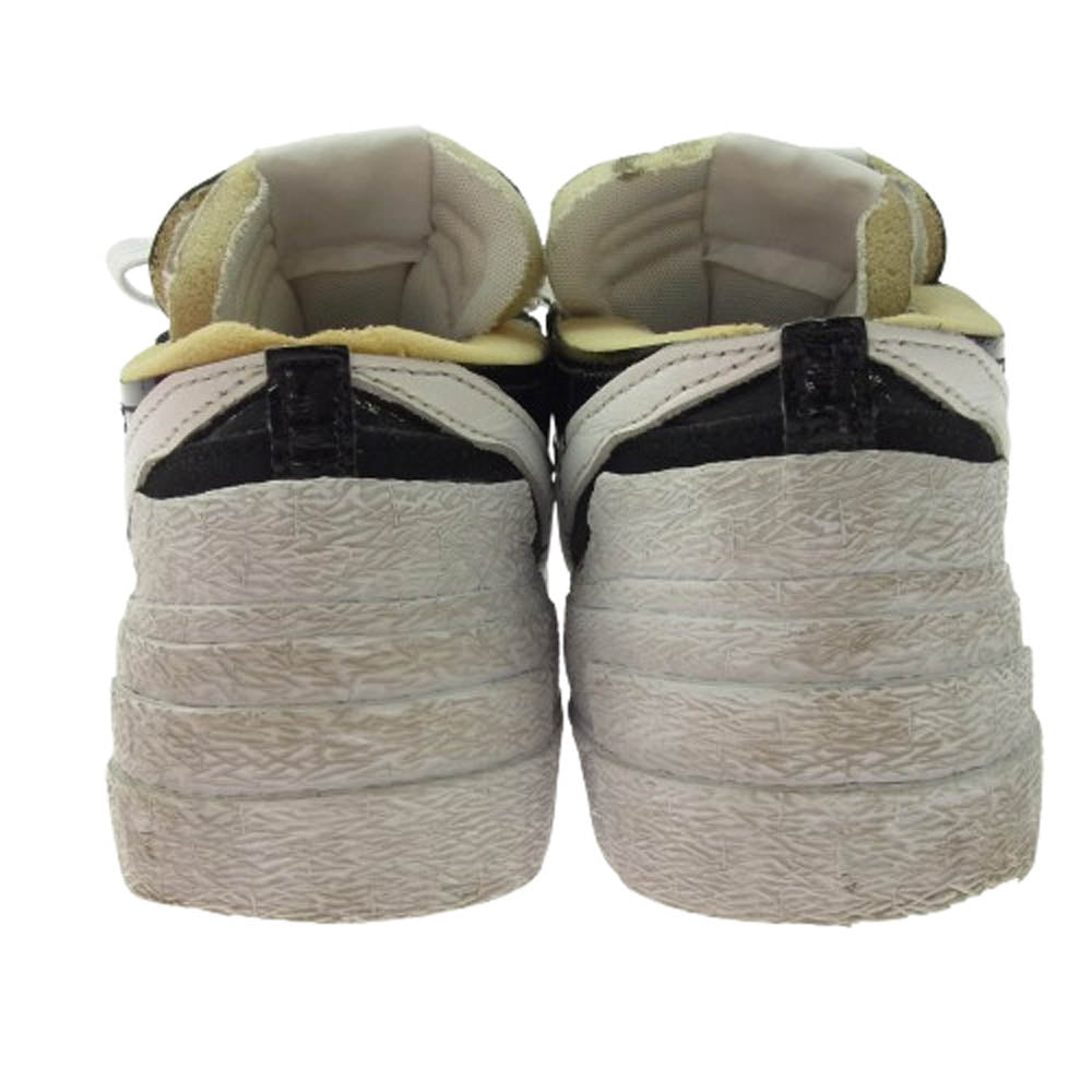 NIKE ナイキ DM6443-001 × sacai サカイ Blazer Low Black Patent Leather ブレーザー ロー パテント スニーカー ブラック系 26.5cm【中古】