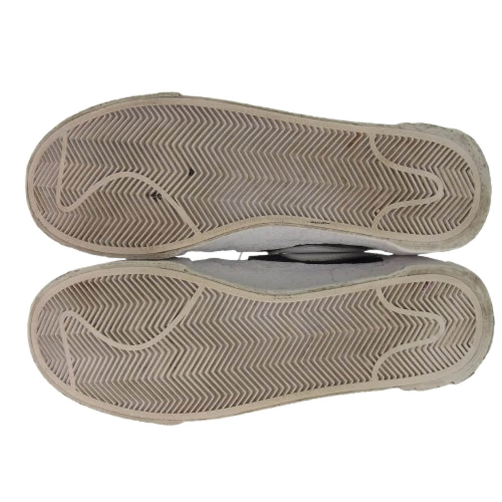 NIKE ナイキ DM6443-001 × sacai サカイ Blazer Low Black Patent Leather ブレーザー ロー パテント スニーカー ブラック系 26.5cm【中古】