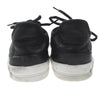 MONCLER モンクレール GLISSIERE LOW TOP SNEAKERS レザー ローカット スニーカー ブラック系 41【中古】
