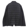 MONCLER モンクレール 17AW C20913091180 THAYAHT GIACCA カシミヤ混 ウール ナイロン切替 2B テーラード ダウン ジャケット ブラック系 5【中古】