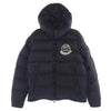 MONCLER モンクレール 20AW F20921A51710 × UNDEFEATED アンディフィーテッド ARENSKY アレンスキー ロゴプリント フード付き ダウン ジャケット ブラック系 3【中古】