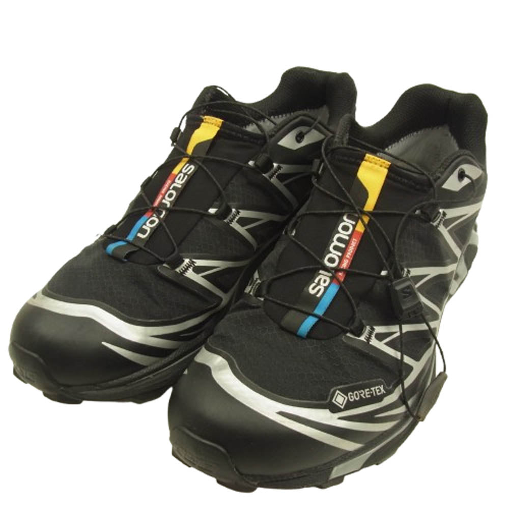 salomon サロモン 474506 XT-6 GTX ローカット スニーカー ブラック系 28cm【中古】