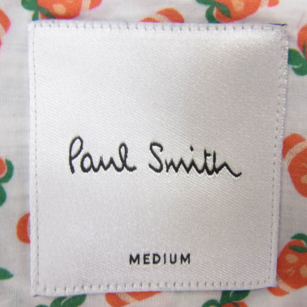 Paul Smith ポール・スミス ストライプ コットン 日本製 長袖 シャツ ブルー系 M【中古】