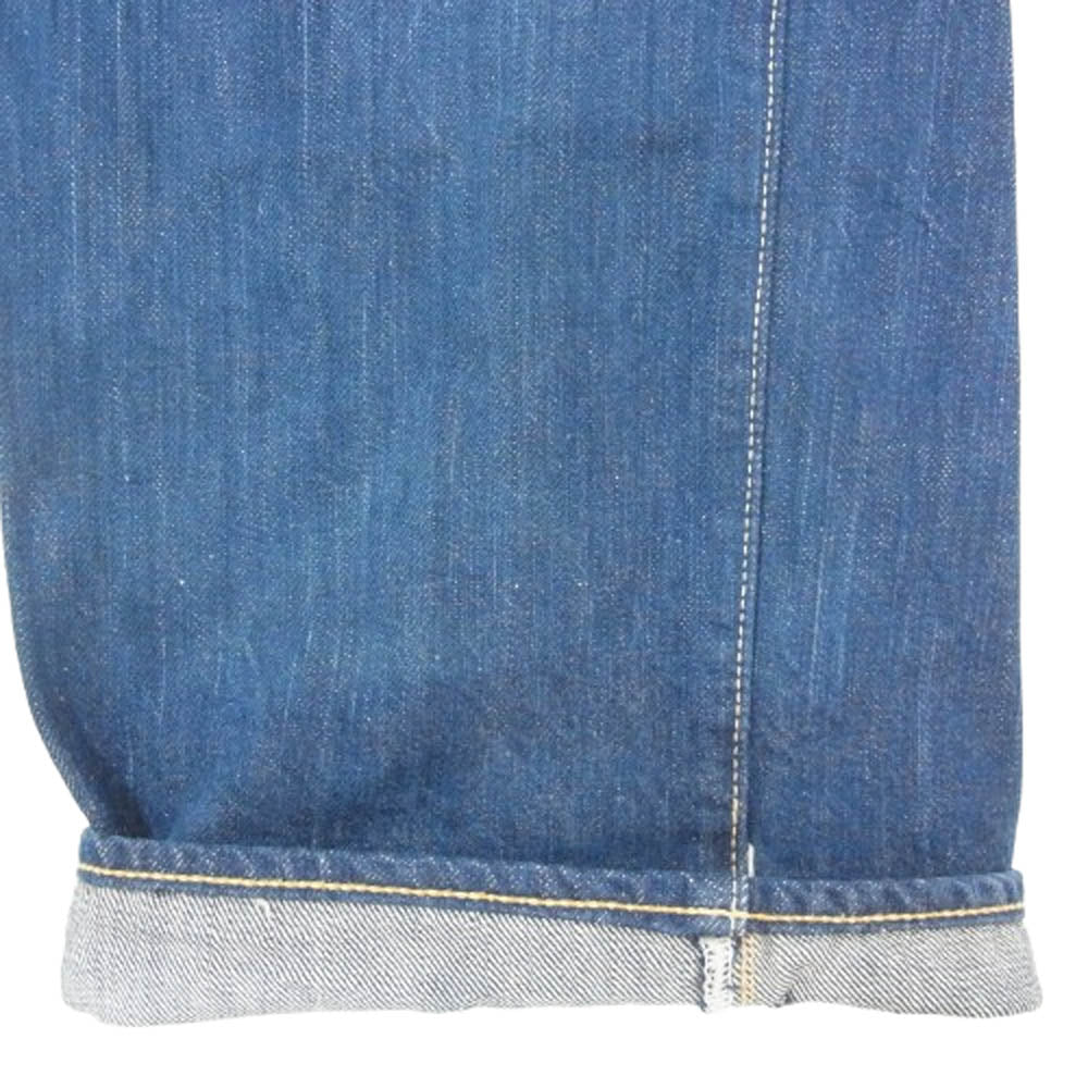 FULLCOUNT フルカウント 赤耳 ボタンフライ デニム パンツ インディゴブルー系 サイズ表記無【中古】