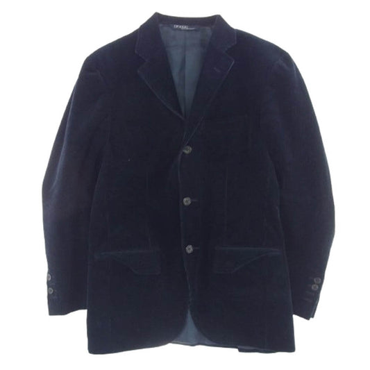 POLO RALPH LAUREN ポロ・ラルフローレン BR-RL-HW-0020 コーデュロイ テーラード ジャケット ネイビー系 C94-W82-T175【中古】