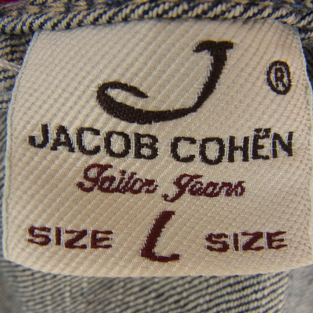 JACOB COHEN ヤコブコーエン J860 デニム ジャケット インディゴブルー系 L【中古】