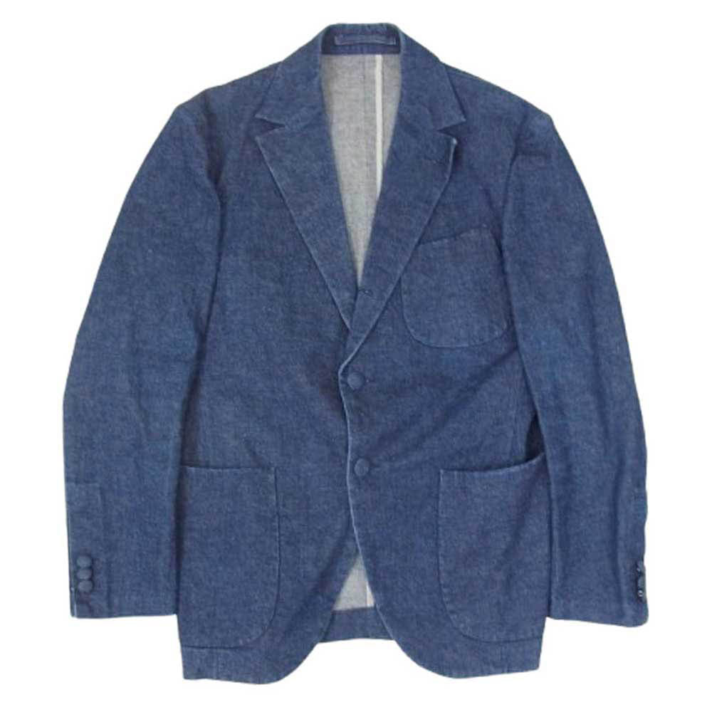 EVISU エヴィス rederuko yamane 山根 デニム ジャケット インディゴブルー系 46【中古】