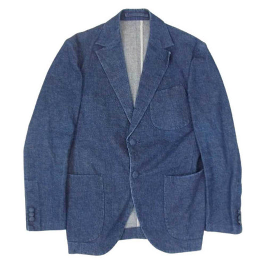 EVISU エヴィス rederuko yamane 山根 デニム ジャケット インディゴブルー系 46【中古】