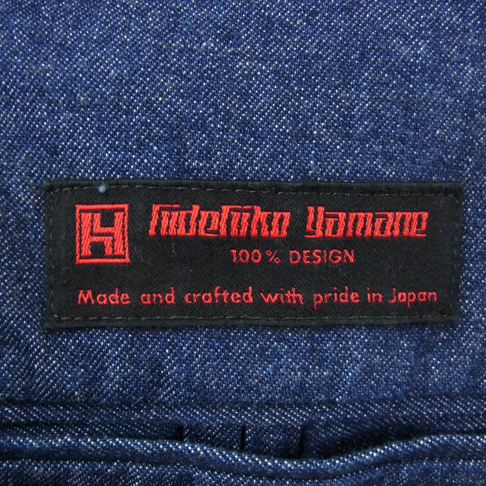 EVISU エヴィス rederuko yamane 山根 デニム ジャケット インディゴブルー系 46【中古】