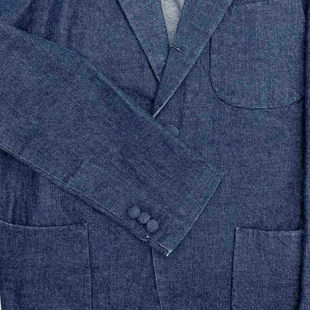 EVISU エヴィス rederuko yamane 山根 デニム ジャケット インディゴブルー系 46【中古】