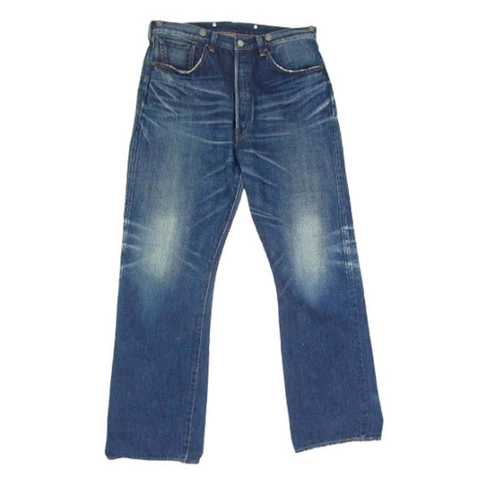 Levi's リーバイス 44501 日本製 S501XX 大戦モデル 復刻 デニム パンツ インディゴブルー系 36【中古】