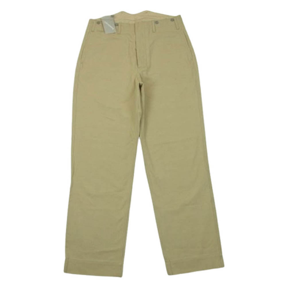 リパーパス L'ECHOPPE チノ パンツ コットン 日本製 ベージュ系 M【美品】【中古】