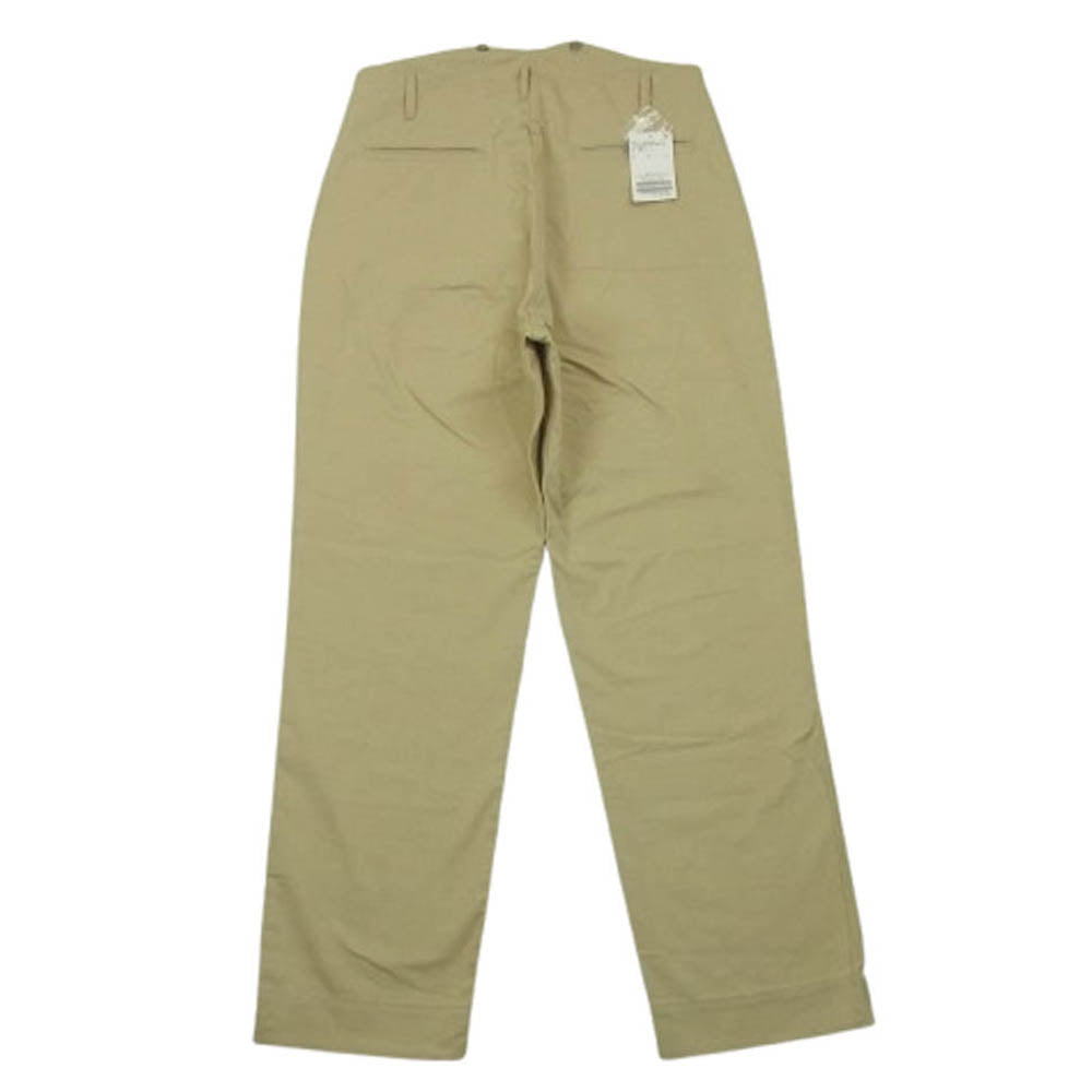 リパーパス L'ECHOPPE チノ パンツ コットン 日本製 ベージュ系 M【美品】【中古】