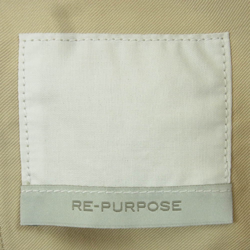 リパーパス L'ECHOPPE チノ パンツ コットン 日本製 ベージュ系 M【美品】【中古】
