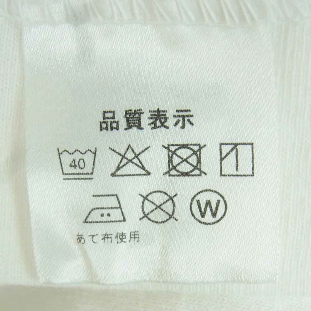 ネセサリー HEAVEN プリント 半袖 Tシャツ コットン 日本製 ホワイト系 ピンク系 L 3【中古】