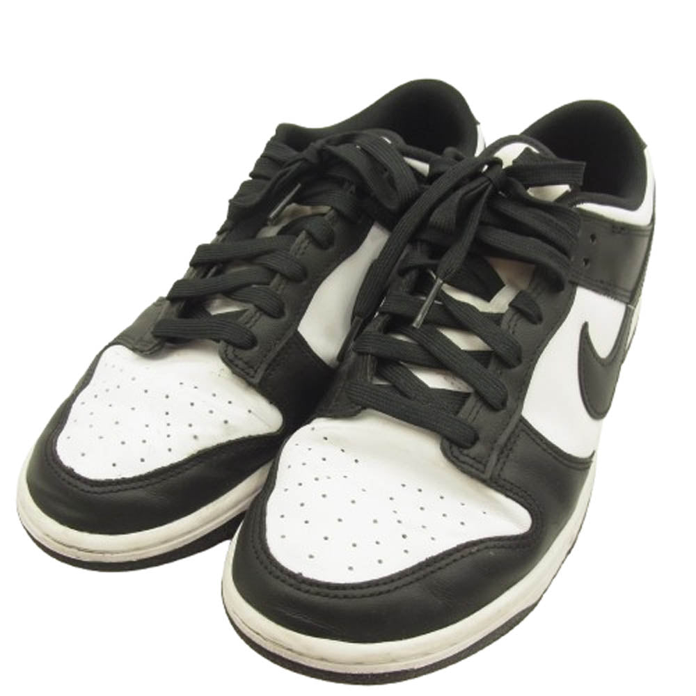 NIKE ナイキ DD1391-100 Dunk Low Retro Panda/White/Black ダンク ロー レトロ スニーカー ブラック系 ホワイト系 27.5cm【中古】