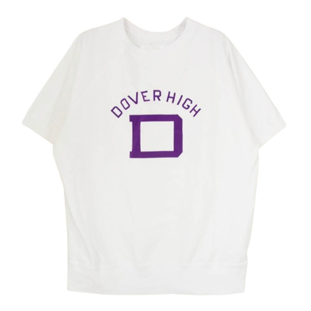 ネセサリー S/S SWEAT DOVER HIGH 半袖 スウェット ホワイト系 L【中古】