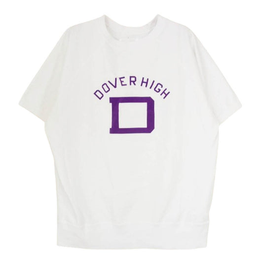 ネセサリー S/S SWEAT DOVER HIGH 半袖 スウェット ホワイト系 L【中古】