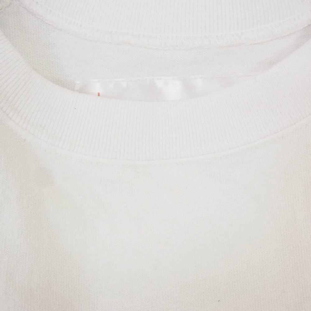 ネセサリー S/S SWEAT DOVER HIGH 半袖 スウェット ホワイト系 L【中古】