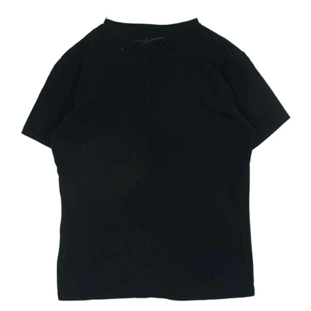 STRUM ストラム STC113-04 ナチュラル ソフト天竺 Vネック 半袖 Tシャツ コットン 日本製 ブラック系 S 3【極上美品】【中古】