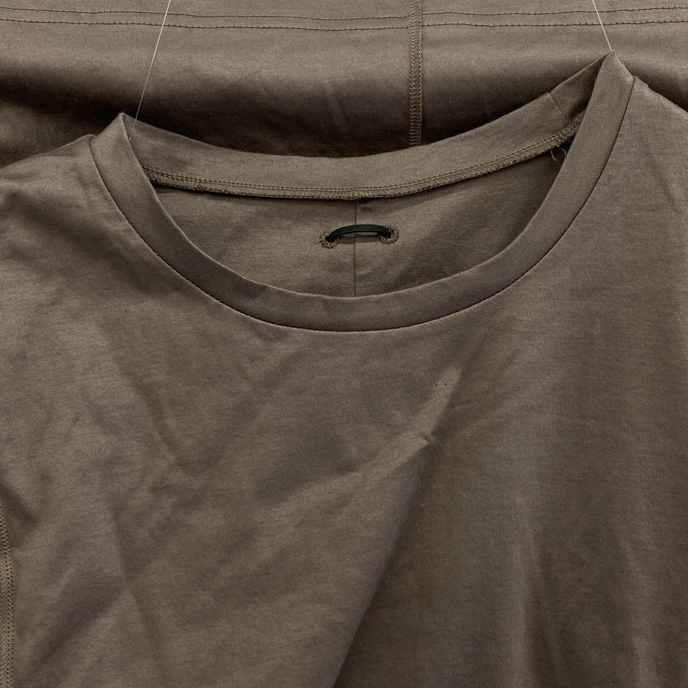 STRUM ストラム STC176-02 Spima Cotton Hard Twist Oversize Crew Neck T-shirt オーバーサイズ Tシャツ オリーブ系 M【極上美品】【中古】