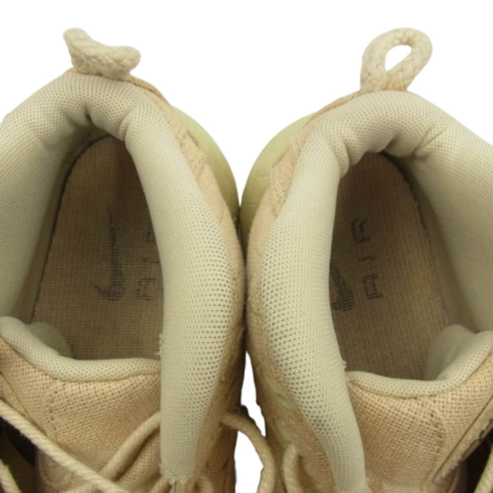 NIKE ナイキ DQ5674-200 Stussy Air Penny 2 Fossil ステューシー エアペニー2 フォッシル ハイカット スニーカー ベージュ系 28cm【中古】