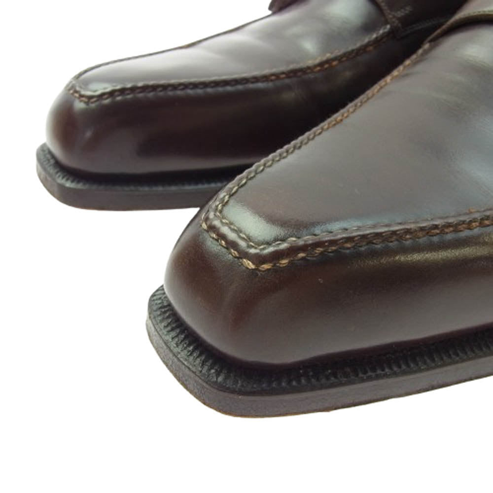 Silvano Lattanzi シルバノラッタンジ(シルヴァノラッタンジ) JENNANI ダブルモンクストラップ レザー シューズ ブラウン系 6.5【中古】