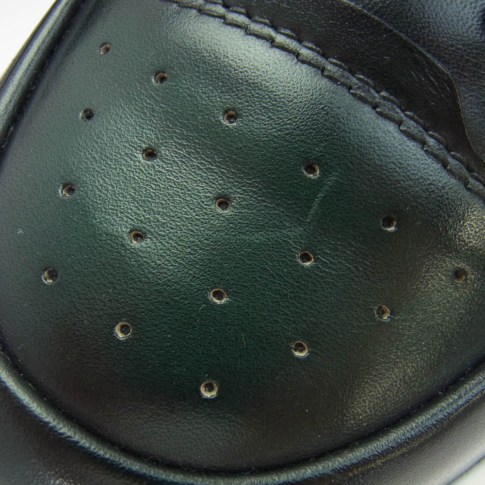 Berluti ベルルッティ プレイタイム カリグラフィー レザー ローカット スニーカー ブラック系 9【極上美品】【中古】