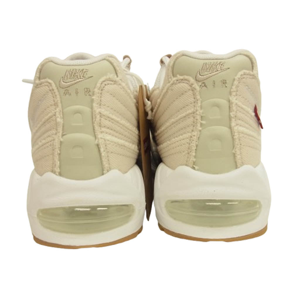 NIKE ナイキ HM4743-100 Levi's Air Max 95 OG Denim White リーバイス エア マックス 95 OG デニム ホワイト オフホワイト系 27.5cm【極上美品】【中古】
