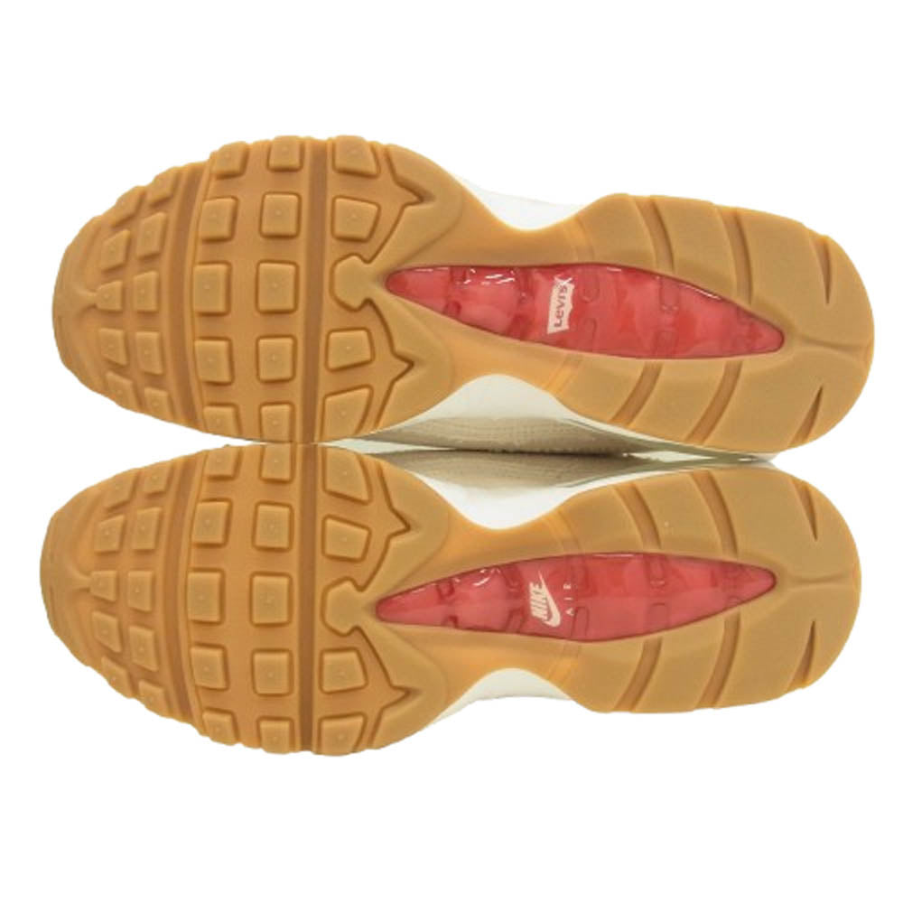 NIKE ナイキ HM4743-100 Levi's Air Max 95 OG Denim White リーバイス エア マックス 95 OG デニム ホワイト オフホワイト系 27.5cm【極上美品】【中古】