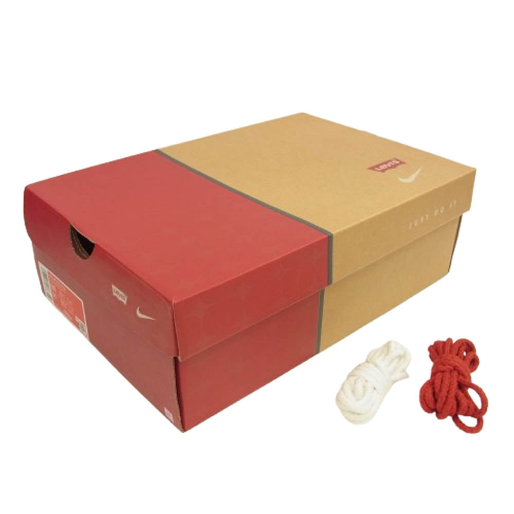 NIKE ナイキ HM4743-100 Levi's Air Max 95 OG Denim White リーバイス エア マックス 95 OG デニム ホワイト オフホワイト系 27.5cm【極上美品】【中古】