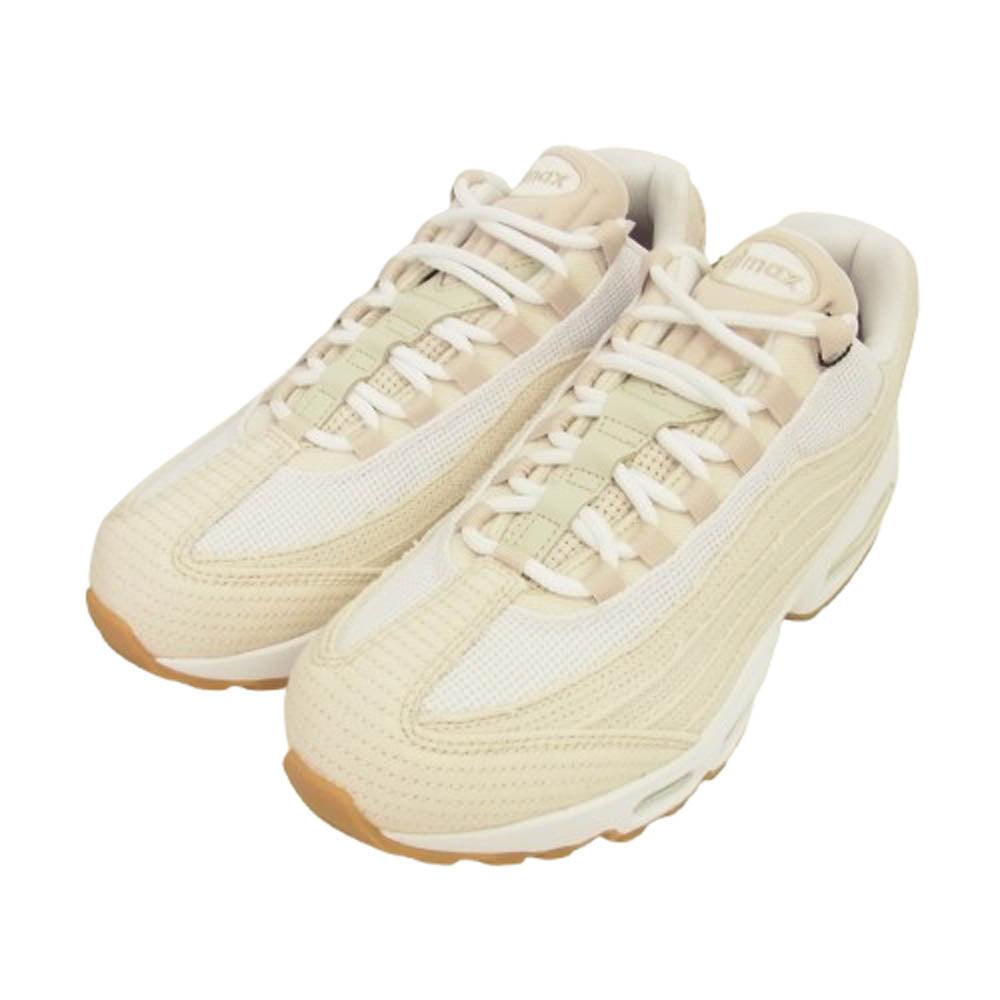 NIKE ナイキ HM4743-100 Levi's Air Max 95 OG Denim White リーバイス エア マックス 95 OG デニム ホワイト オフホワイト系 27cm【極上美品】【中古】