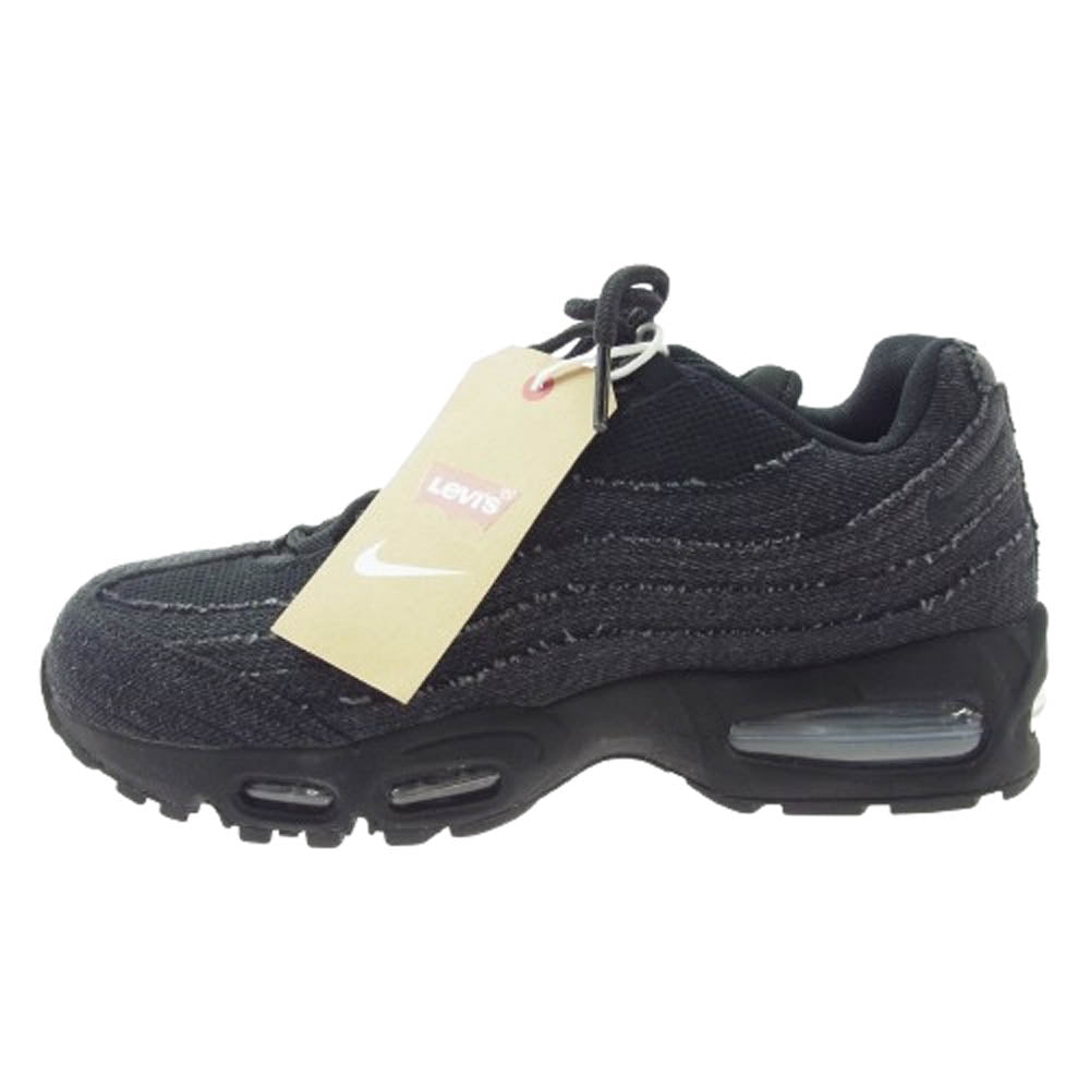 NIKE ナイキ HM4743-001 Levi's Air Max 95 OG Denim Black リーバイス エア マックス 95 OG デニム ブラック ブラック系 27cm【新古品】【未使用】【中古】