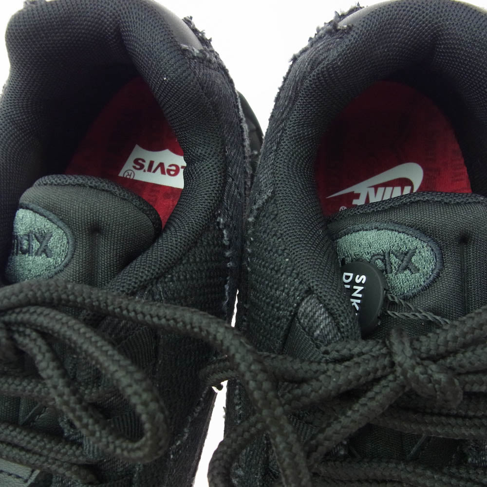 NIKE ナイキ HM4743-001 Levi's Air Max 95 OG Denim Black リーバイス エア マックス 95 OG デニム ブラック ブラック系 27cm【新古品】【未使用】【中古】