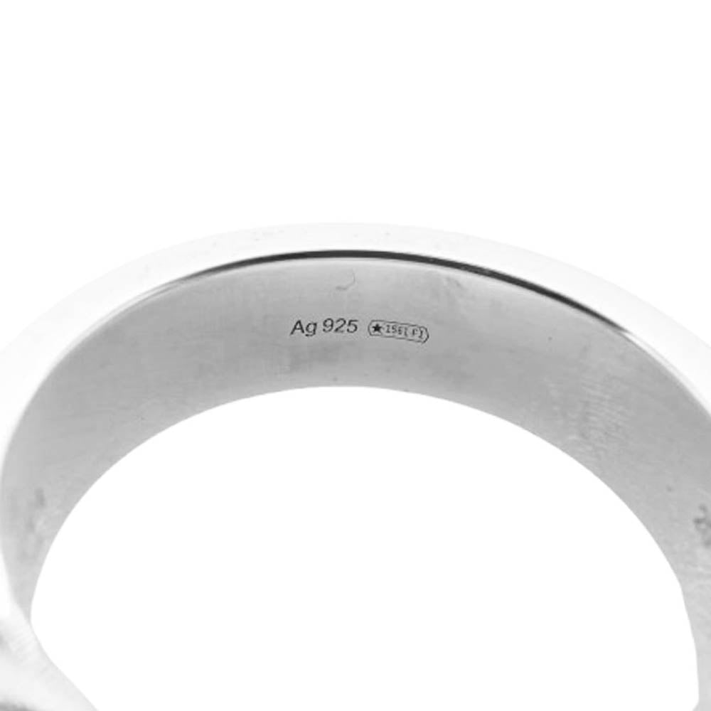 GUCCI グッチ GG GHOST ゴースト アイコン リング シルバー系 19号【中古】