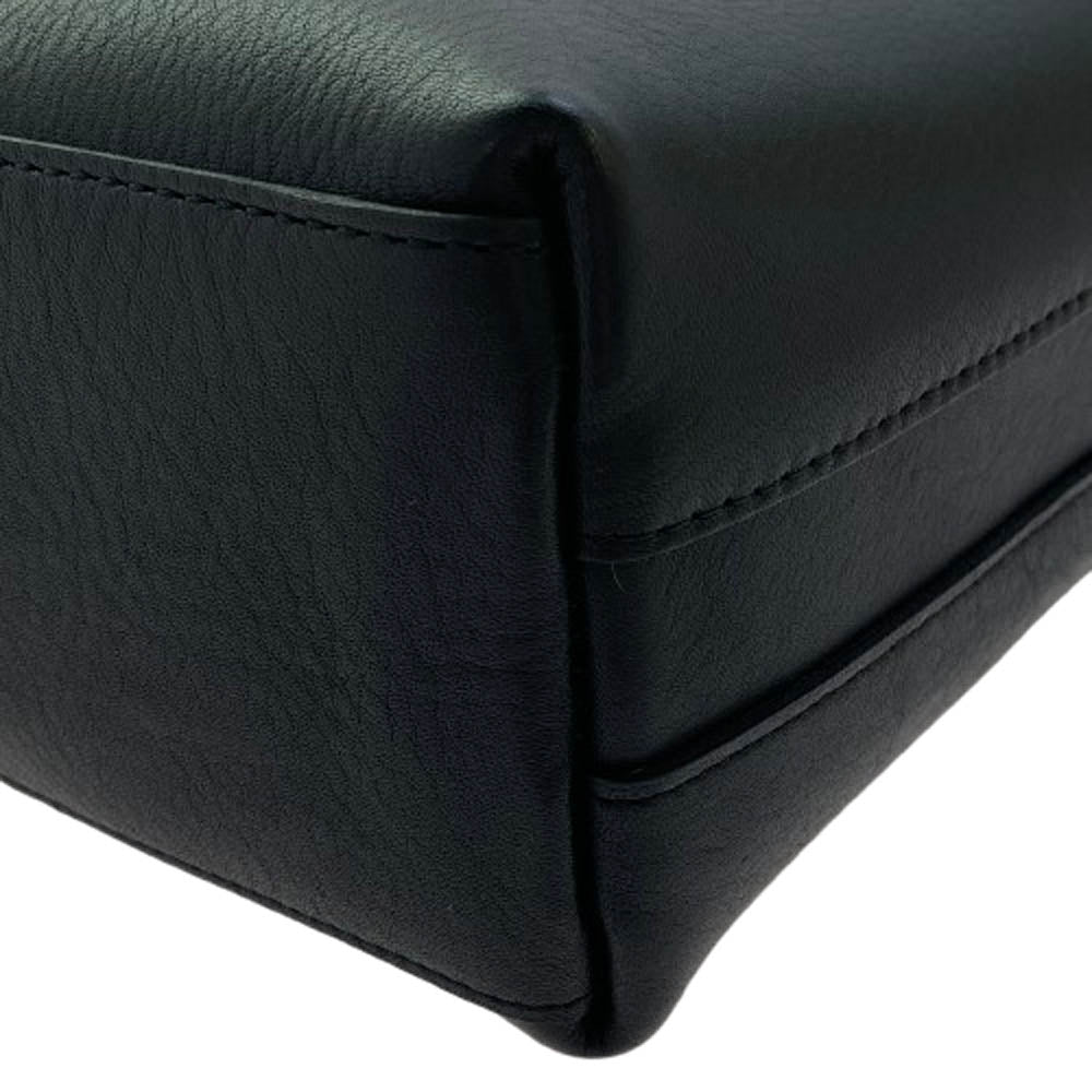 aniary アニアリ 36-02000 Film Leather 牛革 フィルム レザー トート ビジネス バック ブラック系【新古品】【未使用】【中古】