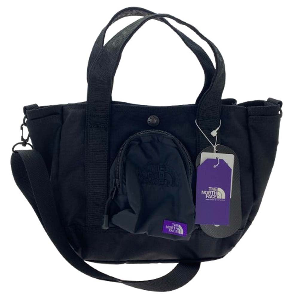 THE NORTH FACE ノースフェイス 25SS N25SO020 PURPLE LABEL CORDURA NYLON SHOULDER TOTE BAG コーデュラ ナイロン ショルダー トート バッグ ブラック系【新古品】【未使用】【中古】