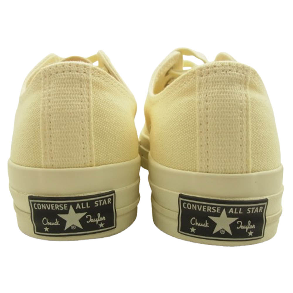 CONVERSE コンバース 1AD250 × addict アディクト CHUCK TAYLOR CANVAS OX チャクテイラー キャンバス ローカット スニーカー White ホワイト オフホワイト系 27cm【新古品】【未使用】【中古】