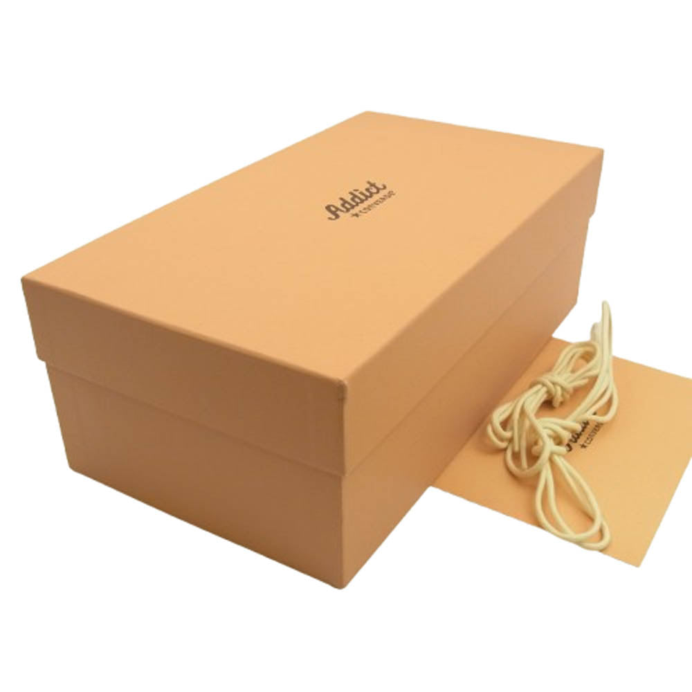 CONVERSE コンバース 1AD250 × addict アディクト CHUCK TAYLOR CANVAS OX チャクテイラー キャンバス ローカット スニーカー White ホワイト オフホワイト系 27cm【新古品】【未使用】【中古】