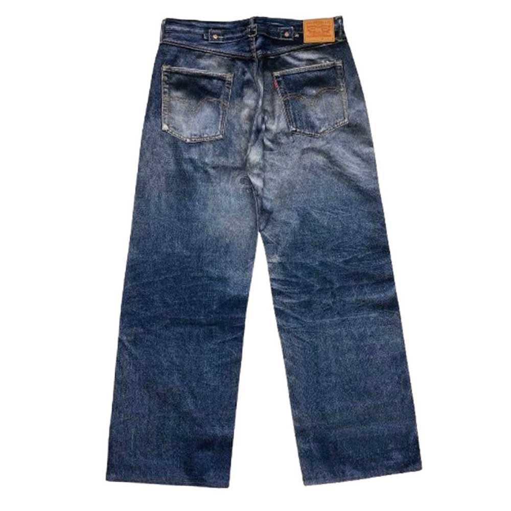 JUNYA WATANABE COMME des GARCONS MAN ジュンヤワタナベコムデギャルソンマン 25SS WO-P905-100 Levi's BerBerJin リーバイス ベルベルジン デニム 転写 パンツ XL インディゴブルー系 XL【新古品】【未使用】【中古】