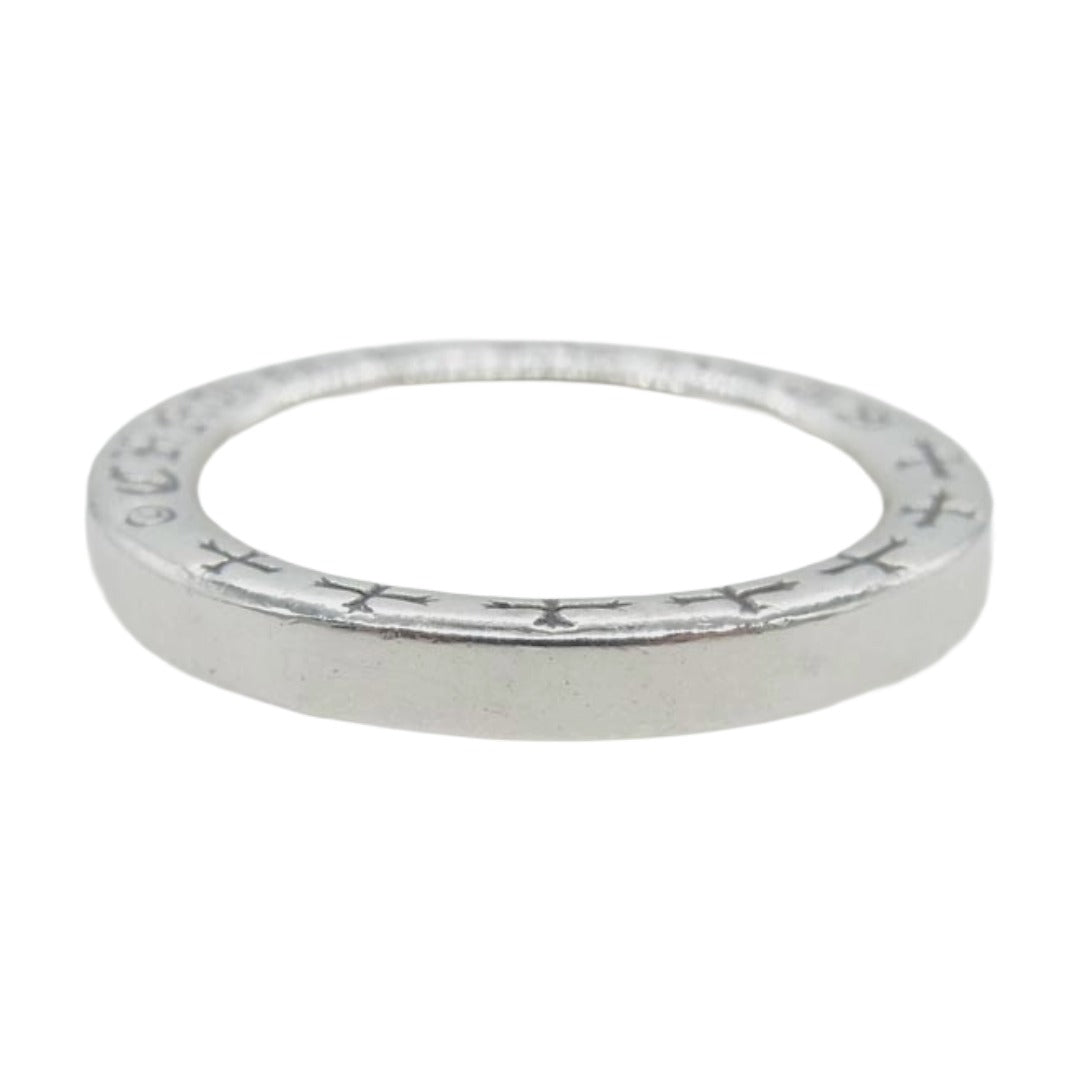 CHROME HEARTS クロムハーツ（原本有） NTFL リング シルバー系 9号【中古】